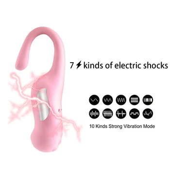 Hipokampo Makšties Rutuliukai Vibratorių Moterims Vibratorius Klitorio Elektros Stimuliatorius Dildo Analinis Kaištis Moterų Sekso Žaislai Suaugusiems, Wireless