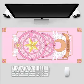 Įvairių Sakura anime Žaidimų stalas laptop Guma Pelės Kilimėlis Žaidimas Biuro Darbą, Pelės Kilimėlį, pagalvėlę, X, XL, neslidžia Nešiojamas Pagalvėlė pelės mygtukai