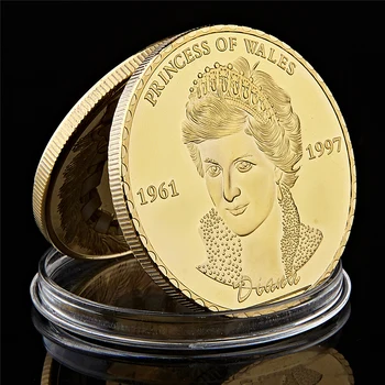 Didžiosios Britanijos Princesė Diana Aukso Kolekcines Monetas Užsakymą Iššūkis Antikvariniai Žetono Vertės Monetų Dovanų