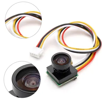 QH 1000TVL Mini Kamera 1/4 CMOS 2,8 mm FPV Garso vaizdo Kamera CMOS Super Mini Nešiojamieji FPV Kamera Lenktynių Drone