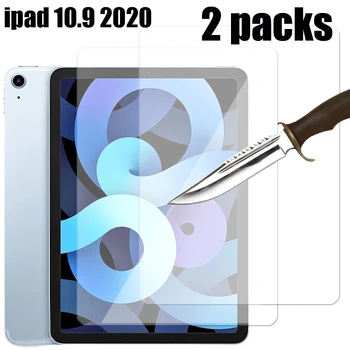 9H Kietumu Grūdintas Stiklas už iPad 4 Oro 10.9 Colių 2020 M. Aukštos raiškos Screen Protector for Apple ipad 4-os Kartos Planšetinį kompiuterį