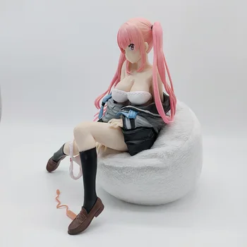 18cm Japonų Anime Gimtoji Pav Kūrėjo Kolekcija MIYU Paprasta Versija PVC Veiksmų Skaičius, Žaislas Suaugusiems Kolekcionuojamos Lėlės Modelio