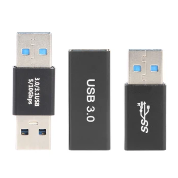 USB 3.0 Extender Adapteris F/M M/M M/F USB Jungtis Išplėtimo Konverteris Adapteris Jungtis PC Kompiuterio, Telefono OTG