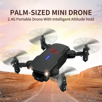 Eachine D83 RC Drone Mini Quadcopter Dron FPV Su 2.4 G Wifi HD Kamera Aukščio Laikyti Sulankstomas Plokštumos RTF Lengva Kontroliuoti Žaislai