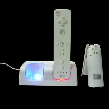 2-in-1 baterijos Stotis Wii U 