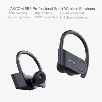 JAKCOM SE3 Sporto Belaidės Ausinės Super vertę, kaip laisvą ranką ausines qt81 fones telefono belaidžio ryšio eilutę