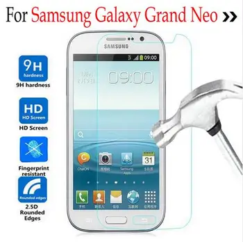 2vnt Grūdintas Stiklas Screen Protector For Samsung Grand Duos I9082 Grand Neo I9060 Plius i9060i GT-i9060 Atveju Apsauginės Plėvelės