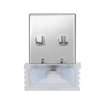 1pcs USB Mini LED Vidaus reikalų Automobilių Atmosfera Žibintai, Dekoratyviniai Žibintai Raudona/Mėlyna/Balta/Žalia/Krištolo Mėlyna/Oranžinė
