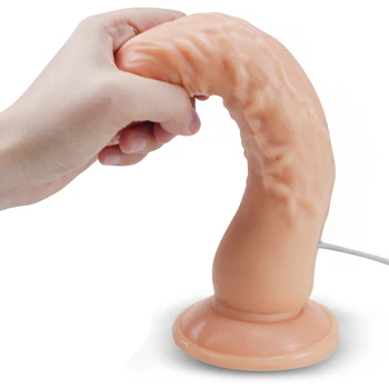 Nuotolinio Valdymo Tikroviškas Dildo Vibratorius Moteriai G Spot Klitorio Masturbacija Minkštas Didžiulis Varpos Siurbimo Taurės Sekso Žaislai Suaugusiems L1