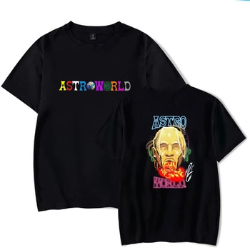 Scott Travis Spausdinti Medvilnės marškinėliai Prarasti Dizaino Laisvalaikio Stiliaus Tee Vyrų Marškinėlius Hip-Hop Kokybės trumpomis Rankovėmis Unisex Grafinis T-shirts