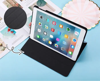 Arvin Naujausias marmuro Atveju, iPad Oro 1 2 Slim dirbtinė oda PU Kritimo atsparumo Smart pabusti miego įtaisą, skirtą 