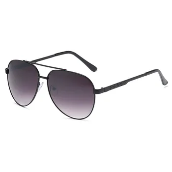Naujas mados metalo akiniai nuo saulės klasikiniai vyriški laisvalaikio anti akinimo rupūžė akinius verslo UV400 Akiniai nuo saulės