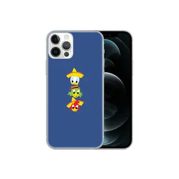 Disney trijų caballeros animacinių filmų Telefono dėklas Skirtas iPhone 11 12 Pro XR XS Max 8 7 6 Plius 6S SE 2020 TPU Atvejais, Minkštas Galinį Dangtelį