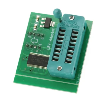 CH341A USB Programuotojas Modulis + SOIC8 SOP8 Test Clip + 1.8 V Adapteris