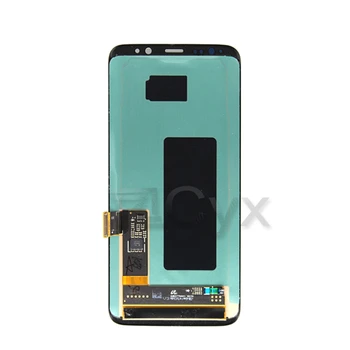 SAMSUNG Galaxy S8+ LCD Ekranas Jutiklinis Ekranas G955 LCD skaitmeninis keitiklis Surinkimo Samsung S8 G950 Pakeitimas su Burn Šešėlis
