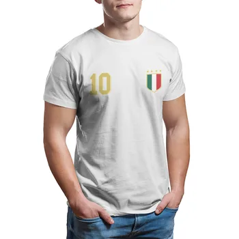 Retro Italijos Futbolo Džersis Awesome vyriški T-Shirt