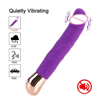 VATINE Moterų Masturbator G-taško Stimuliatorius Dirbtinės Varpos Suaugusiųjų Produktai 10 Rūšių Dildo Vibratorius, Sekso Žaislai Moterims