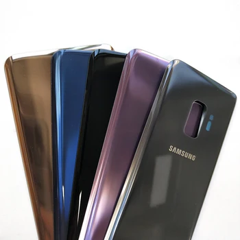 Originalus SAMSUNG Galaxy S9 Plus 3D Stiklo Atgal Baterijos, Korpuso Dangtelis Galinių Durelių Atveju S9 S9+ S9 Plus Pakeitimo Atveju Su Logo