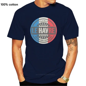 2019 Vasaros Mados Karšto Prancūzija Le Havre T-Shirt - Vyrų tėvo Diena Kalėdų Dovana #7384 Tee marškinėliai