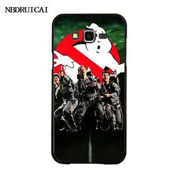 NBDRUICAI Ghostbusters Juoda TPU Minkštos Gumos Telefono Dangtelį Samsung Galaxy J7 J8 j3 skyrius J4 J5 J6 Plius 2018 Ministras