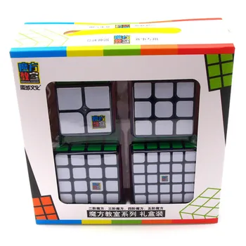 Magija Neo Kubas Dovanų Dėžutėje Meron 2x2 3x3 4x3 Kubo Dėlionės Kubo Magic Cube Švietimo Žaislai Vaikams Profesinės Nustatyti, Žaislai