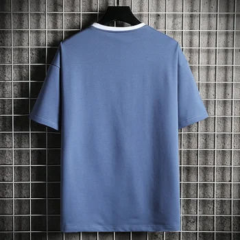 OEIN Vasaros vyriški T-shirt Prekės ženklo Drabužių, T-marškinėliai, vyriški O-kaklo Viršūnes Prarasti trumparankoviai Kratinys T-shirt Spausdinimas Vyrai T-shirt