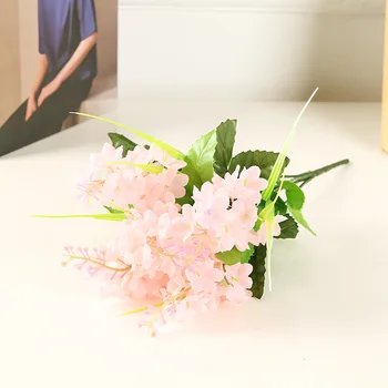 Dirbtinės Gėlės, Hiacintas Puokštė Netikrą Gėlės, Dirbtiniai Augalai Valentino Diena Namo Kambaryje Šalis, Vestuvių Dekoravimas