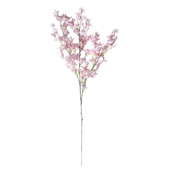 Dirbtinė Orchidėja, Gėlių 1 Filialas Aukštos Kokybės Šilko Oncidium Hybridum Šokiai-Lėlės Orchidėjų Namų Vestuvių Sodo Dekoro 50N