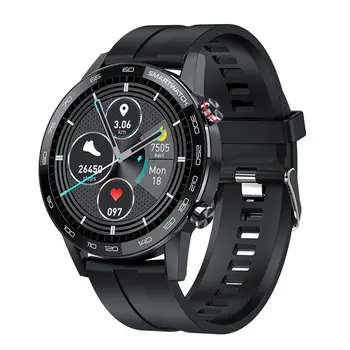 Naujas L16 Smart Watch Vyrų IP68 Vandeniui Kelis Sporto Režimą, Širdies ritmo Orų Prognozė 