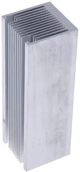 Aliuminio šilumos kriaukle 50*50-50 mm LED heatsink CPU heatsink Triode šilumos kriaukle