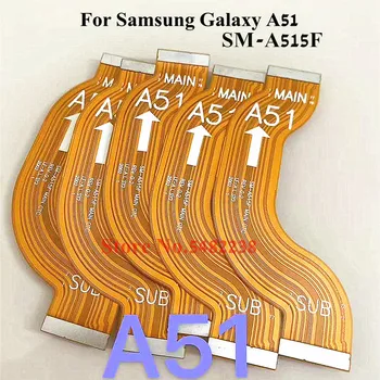 Originalus Plokštė Ryšio Flex Kabelis Samsung Galaxy A51 A515F USB prievado mainboard Duomenų teikimo juostelės jungtis linija