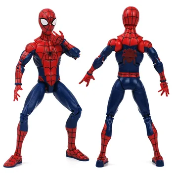 18cm Disney Animacinių filmų Spiderman PVC Veiksmų Skaičiai Super Herojai 