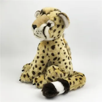 Modeliavimo leopard pliušinis žaislas 30x26cm squattting leopard 