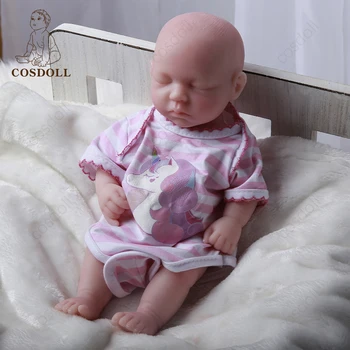 BEBE Atgimsta 31CM Baby Doll 1.05 KG Gyvas Naujagimis Baby Doll realios Žaislai labai švelnus viso kūno silikono mergina lėlės Gimtadienio Dovana
