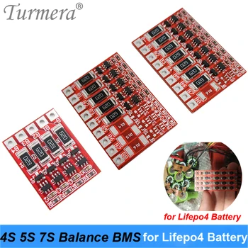 LiFePo4 Apsaugos BMS 4S 12.8 V 5S 16V 7S 22.4V3.2V Baterija Balansas BMS už 18650 32700 Ličio geležies fosfato Baterijos Įkrovimas