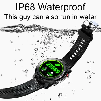 Smart Watch Vyrų IP68 Vandeniui Sporto Smartwatch Moterų Android Reloj Inteligente 2021 Smart Žiūrėti Android 