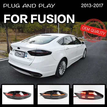 Uodegos šviesos Ford Fusion 2013-2019 автомобильные товары žibintas galinis LED žibintai, automobilių reikmenys Mondeo žibintai