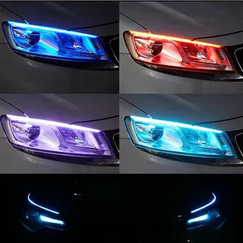 2vnt automobilio LED dieniniai žibintai auto srautą posūkio signalų rinkinys, priedai Mercedes-Benz A B C E S, G, M, ML GLK CL, CLK CLS E