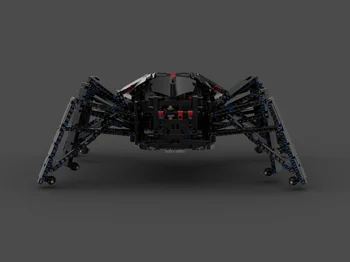 2021 Mažų dalelių technologijų kūrimo bloką SS pėsčiomis juodas voras, robotas RC Nuotolinio asamblėjos žaislo modelis berniuko gimtadienio dovana