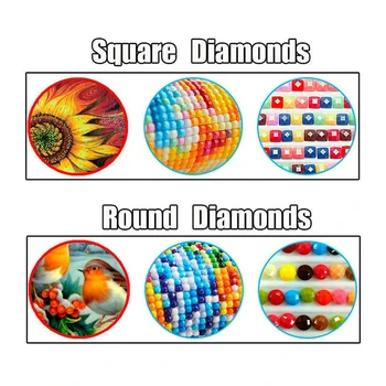 YI Šviesus 5D Diamond Tapybos Povas Visiškai Gręžimo Mozaikos Diamond Siuvinėjimo Gyvūnų Kryželiu Rinkiniai Namų Dekoro Namų Dekoro