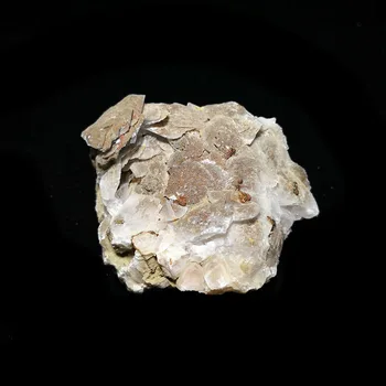 218g A7-3 Natūralių Akmenų ir Mineralų, Uolienų Kalcitas Pyrite kristalų Hunan Provincijoje, KINIJA