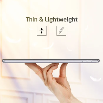 Tablet Case For Samsung Galaxy Tab SM-T550 SM-T555 9.7 colių, WI-FI, 3G, LTE Apsaugos PU Odos Flip Cover Stovėti Coque 