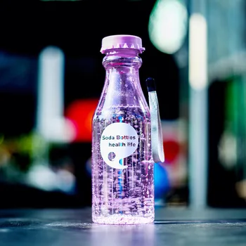 Saldainiai Vandens Butelis Neperleidžiama Matinio Plastiko virdulys Nemokamai Nešiojamų Vandens Butelį, Kelionės, Joga Veikia Kempingas 2020 naujų#30