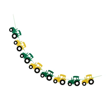 Traktoriaus Girliandą Reklama už Traktoriaus Ūkio Teminius Gimtadienio Prekių Kabantys Papuošalai
