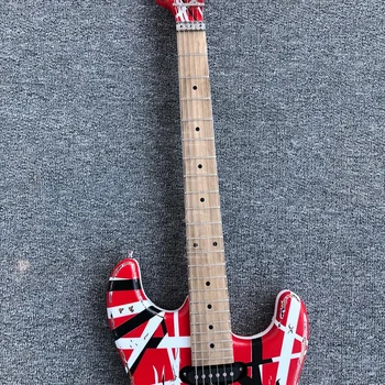 Elektrine gitara vintage gitara Eddie Van Halen DUOKLĖ, Frankenšteinas, Frankenstrat Kokybės Muzikos Instrumentai.