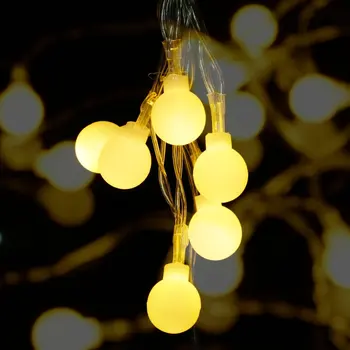 10 Metrų Lauko Pasaulyje Styginių Šviesos Kiemo String Žibintai su 100 LED Lempučių Kalėdų Pasakos String Žibintai ES Versija