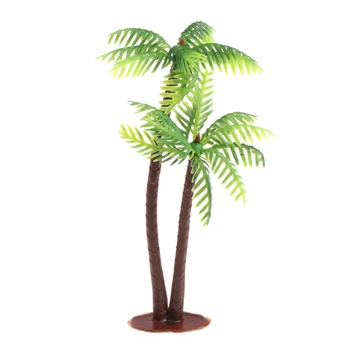 Mini Dekoracijos Kraštovaizdžio Modelis, Modeliavimas, Kokoso Palmės Medžio Namų Puošimas Ornamentais