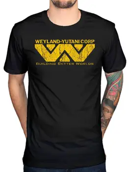 Oficialus Svetimų Weyland Yutani Corp T-Shirt Statyba Geriau Pasaulių Kariai Corp Naujas Vyrų Medvilnės Marškinėliai 2018 Naujas Prekės Ženklas Unisex Tees