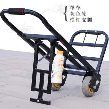 Lankstymo bagažo vežimėlis, universalus rato, mažas keturių ratų vežimėlis, priekabos, nešiojamų vežimėlio automobilio
