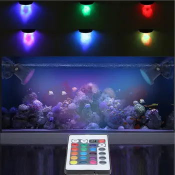 LED Povandeninis Apšvietimas RGB Nuotolinio Valdymo Vietoje Lempa, Spalva Keičiasi Vandeniui Už Tvenkinys, Baseinas Akvariumo Bakas Vejos Sodas